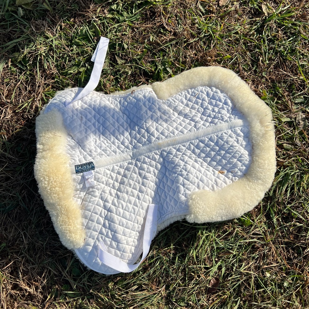 Dover saddlery half pad used